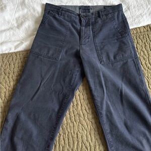 Men's Faded Navy Fatique Pants